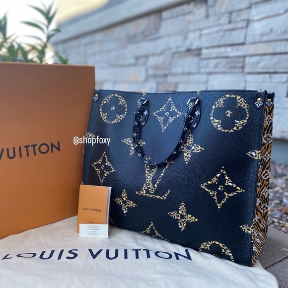 SOLD Louis Vuitton Giant Jungle Onthego GM - Picture 2 of 16
